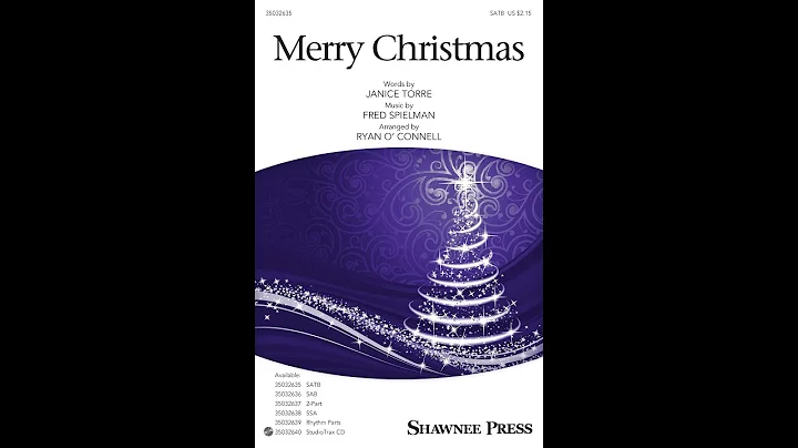 Merry Christmas (SATB Choir) - Arranged by Ryan O'...