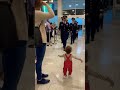 “Toddler Salutes Soldier Dad at Airport 😭🇺🇸” #soldierdad #viralshorts2026 #millionviews #military