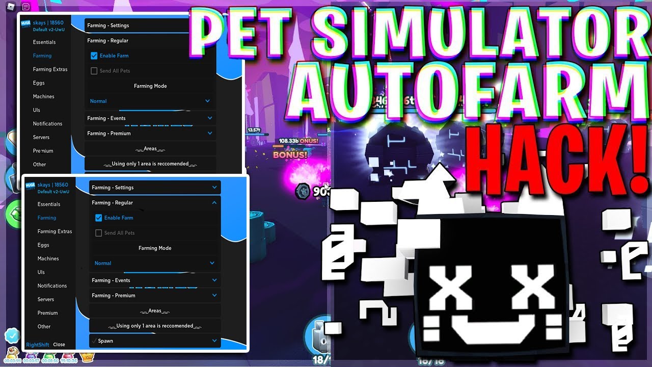Pet Simulator X Script GUI: Auto Farm, Auto Eggs & More – Caked By Petite