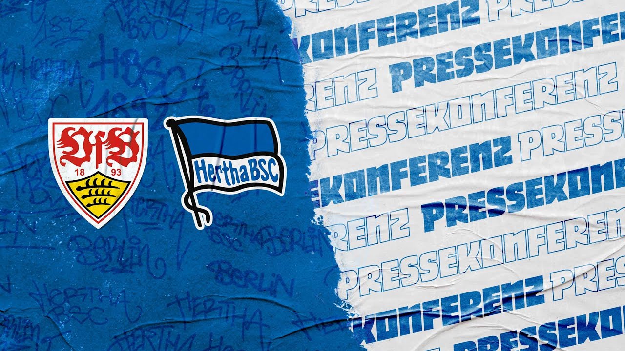 Re-Live: Pressekonferenz vor VfB Stuttgart | Hertha BSC | Bundesliga