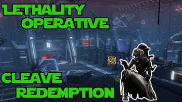 SWTOR 7.0, Lethality Operative - Voidstar, redemption game for the disconnection.