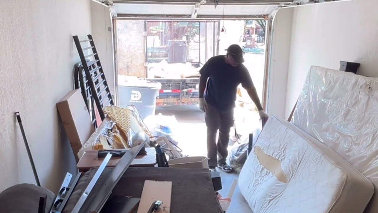 Garage cleanout in Dallas, Texas!!
