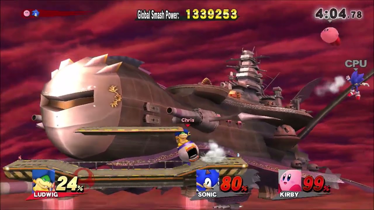 Super Smash Bros. for Wii U - Ludwig All-Star Mode