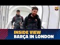 [BEHIND THE SCENES] A day in London (Chelsea - Barça)