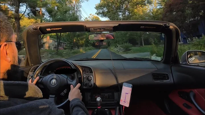 AP1 S2000 KN Cold Air Intake vs Stock Airbox (Binaural Audio)