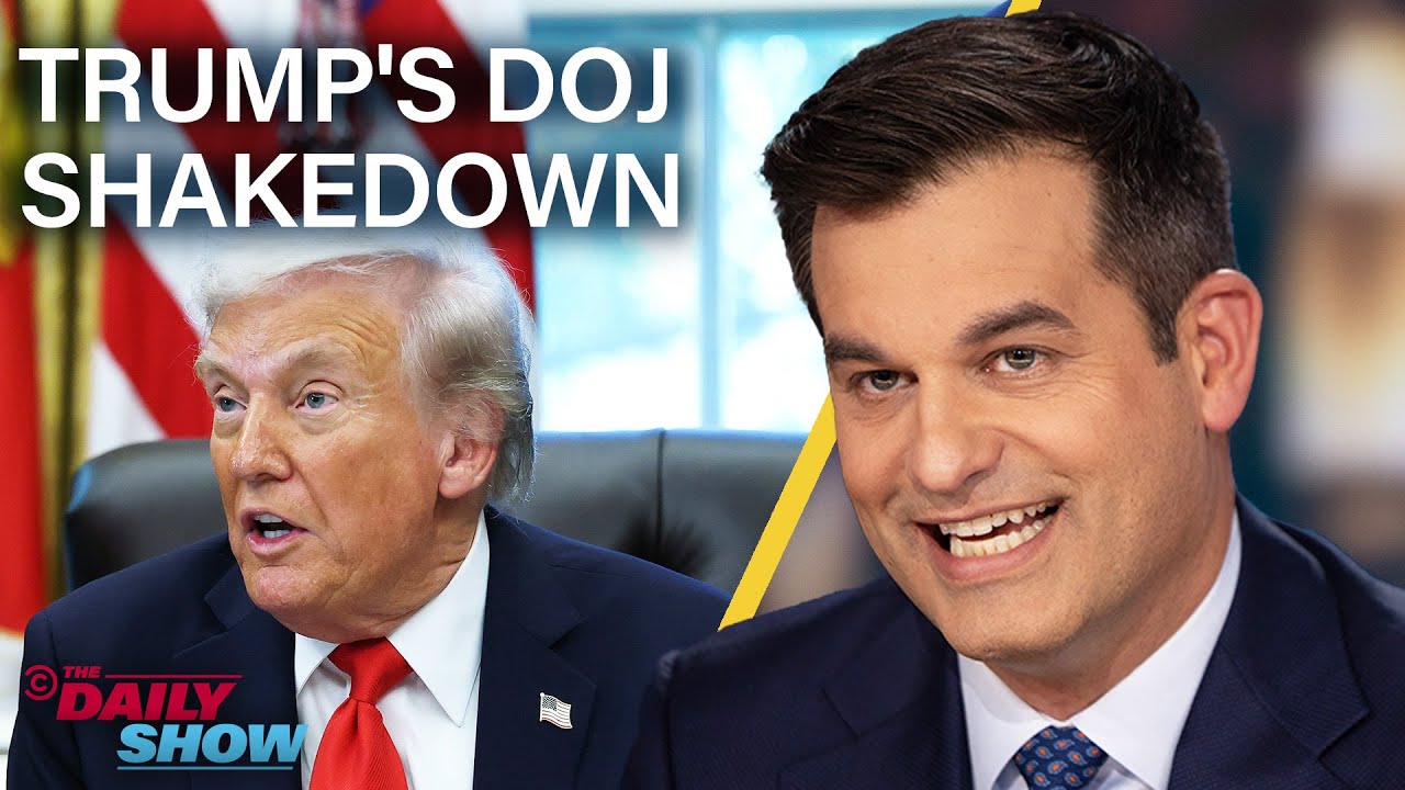 Trump Extorts DOJ for $230M While Gov’t Workers Scramble to Make Ends Meet | The Daily Show