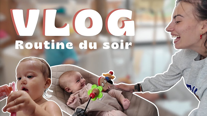 ROUTINE DU SOIR AVEC DEUX BÉBÉ 🍼