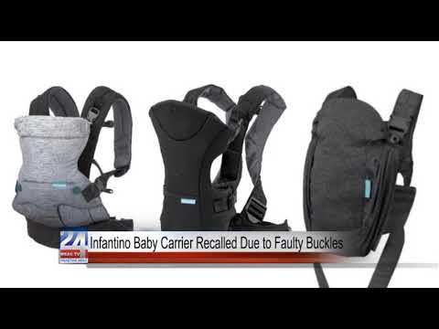 infantino baby carrier recalls