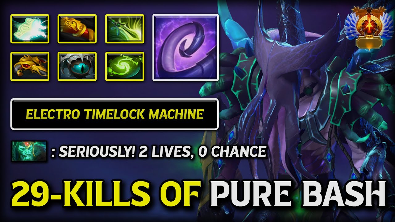 ЭПИЧЕСКИЙ 29-убийств Pure of Bash Carry Faceless Void | Хронометрический контроль + Превосходство...