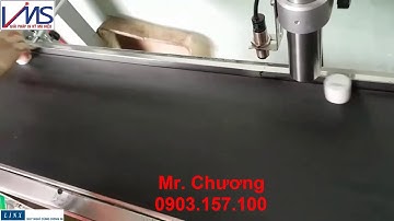Máy in phun Linx in date trên nắp chai