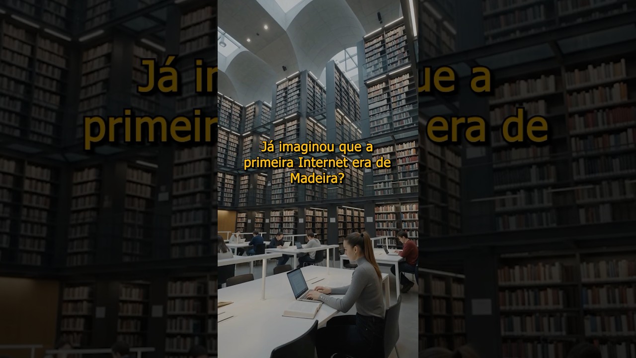 Já imaginou que a primeira Internet era de Madeira? #livro #revolução #historia #cu #curiosidades