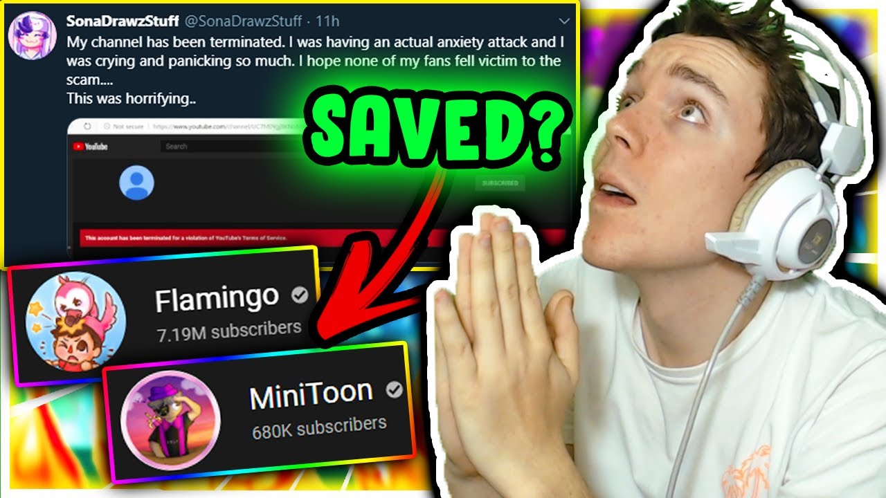 Did Minitoon Flamingo Just Save This Roblox Youtuber Youtube - flamingo yt roblox audio