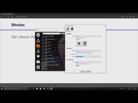 Lifesize Video einrichten