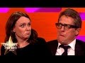 Hugh Grant’s Funny Reaction To Tomb Raider Sound Effects - The Graham Norton Show