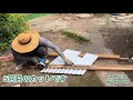 古民家をリノベーション再生・古民家リフォーム・】ガルバリウム屋根材を安く簡単に切りました！