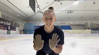 First Figure Skating Jump Session After 3 Week Break