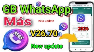 GB WhatsApp New Update 2026 // How to download GB WhatsApp MS v26.70 // GB WhatsApp new version 2026 screenshot 3
