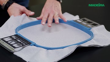 Madeira Tutorial - How to hoop correctly