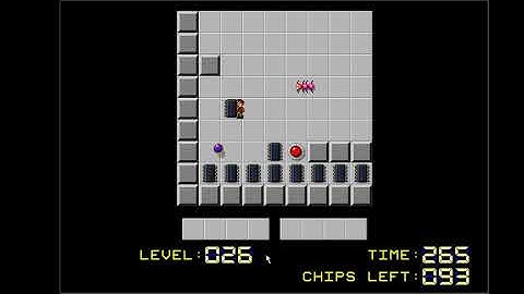 Chips Challenge... classic puzzle game