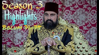 Payitaht Sultan AbdulHamid Bolum 71 to 75 || Urdu Subtitle || UrduBolo || Highlights