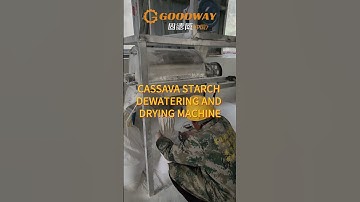 Small scale good price of Cassava starch dewatering and drying machine