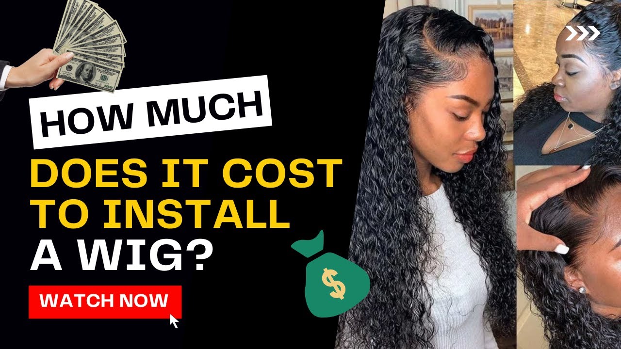 How much does it cost to install a lace front wig?