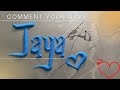 Jaya ❣️✍️ Name Writing 