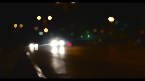 Car Bokeh Stock Video
