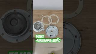 Tampa de cárter cromada empi para motor de fusca e derivados