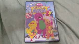 Barney - Lets Make Music Dvd Overview