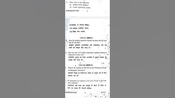 question paper of microeconomic analysis paper-1 kuk 2022