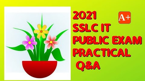 sslc it focus area group|sslc|focus area|it practical|bk|