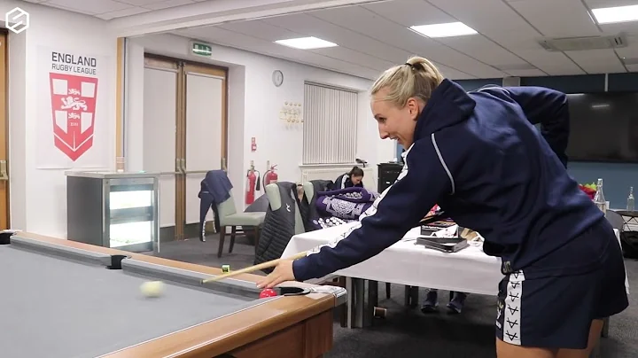 Rugby League World Cup | Playing pool with England...