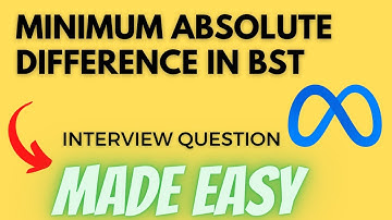 Minimum Absolute Difference in BST - Leetcode 530 - Python (Recursive And Iterative Approach)