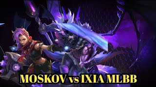 Moskov VS Ixia, hero baru MLBB