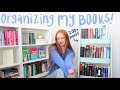 Organizing every book i own  bookshelf tour