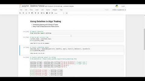 Python - Datetime Library Tutorial