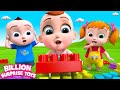 Ayo belajar membuat rumah mainan besar dengan balok warna-warni! - Kids Funny Stories