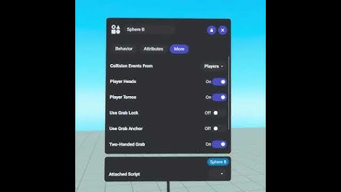 WHEN COLLIDING WITH PLAYER: Horizon Worlds