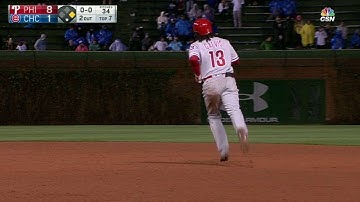 PHI@CHC: Galvis smacks a two-run home run to right