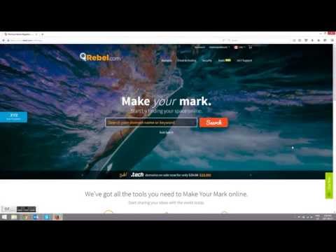 Rebel.com Presents: How To Create a Custom Email Address