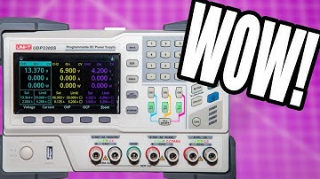 This Thing Is NUTS! | UNI-T UDP3305S Linear Power Supply First Look!