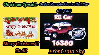 Merry Christmas Special:- Order Remote Controlled Car (RC Car) From Tata Sky screenshot 4