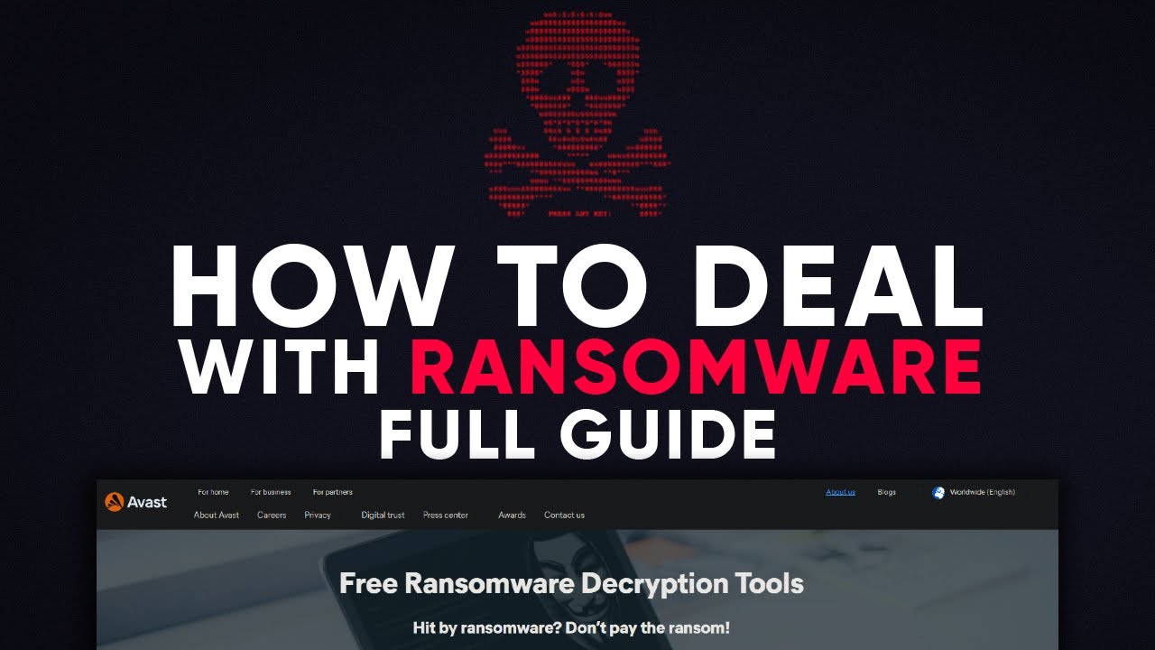 How To DEAL With Ransomware (full guide) - YouTube
