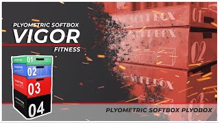 Plyometric Jump Box Soft Foam Velcro Fitness Crossfit Gym Training Plyo Box  | VIGOR FITNESS screenshot 5