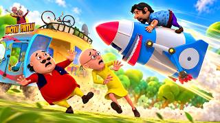 Motu का समोसा Power vs Smart M1$$1le | Motu Patlu | मोटू पतलू screenshot 1