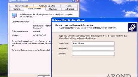 How To Join XP in Windows 2003 Domain Quick & Simple