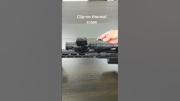 From Day To Night In 3 Seconds - Thermal Clip-On Scope #outdoors #hunting #adventure #scope #hog