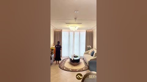 Rèm Nhập khẩu Hàn quốc, Rèm vải 2 lớp tự động LuxSilk