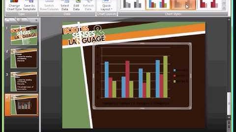 Presentations - Part 8 - Video, Audio, Graphs and Tables